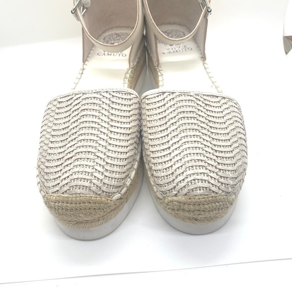 Vince Camuto Brilesha platform ankle straps Imported Women's Shoes sz 8 - Picture 3 of 6